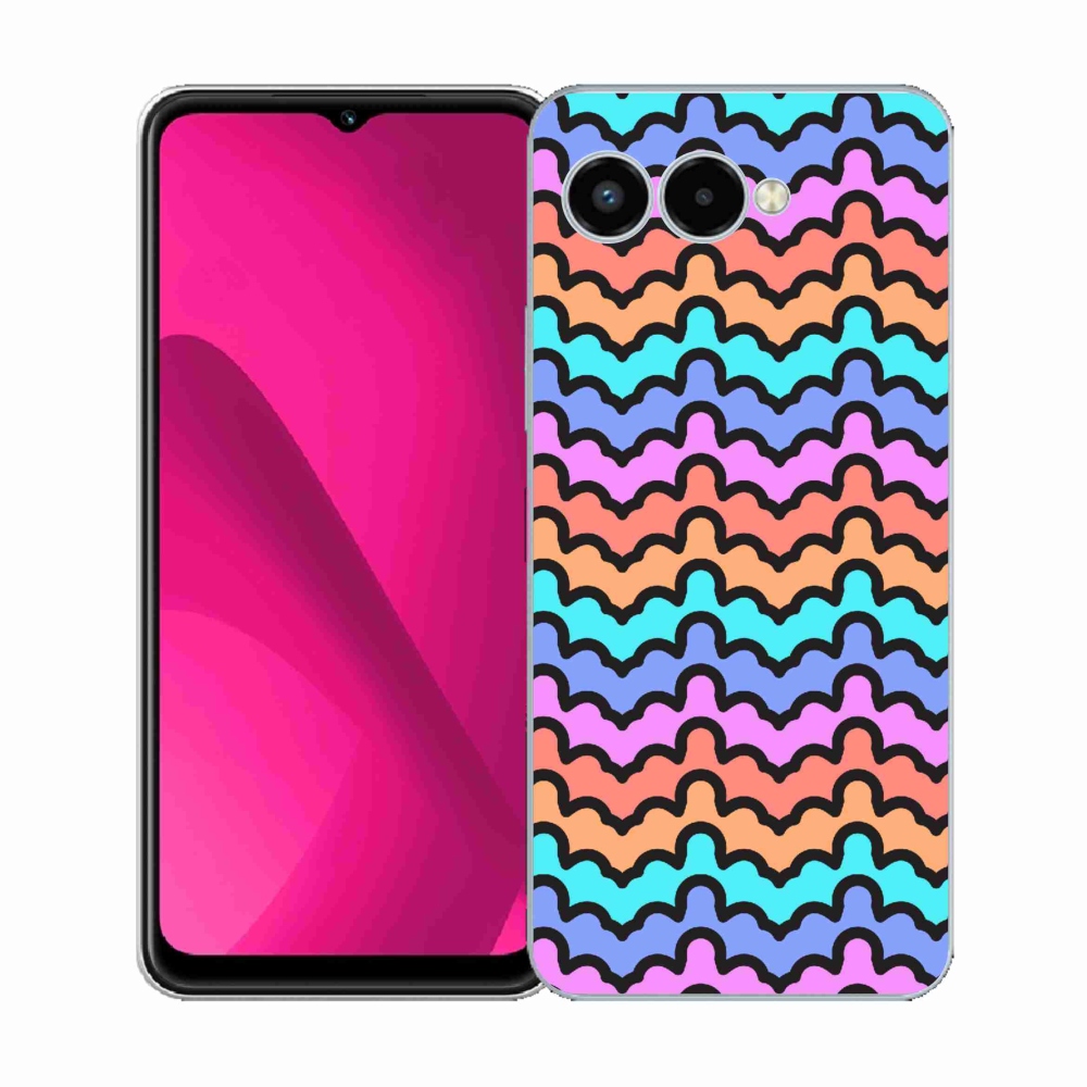 Gelový kryt mmCase na T-Mobile T Phone 3 - abstraktní motiv 30