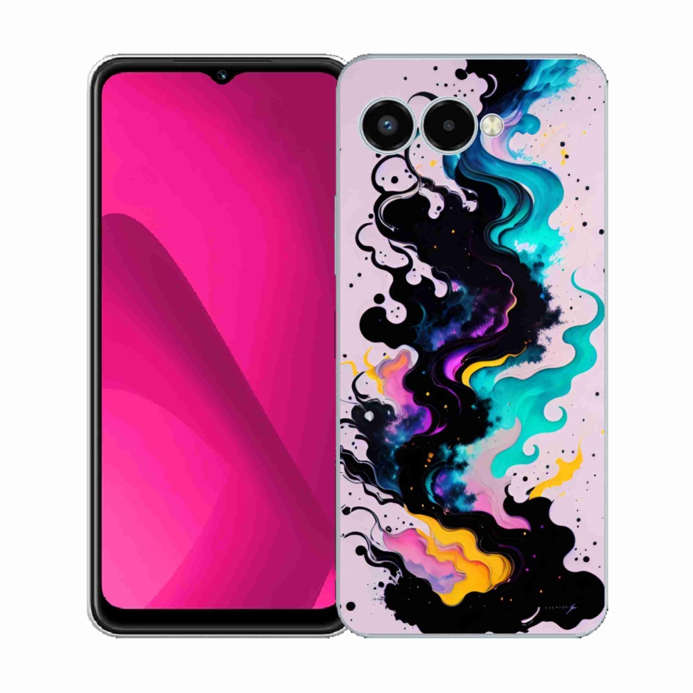 Gelový kryt mmCase na T-Mobile T Phone 3 - abstraktní motiv 4