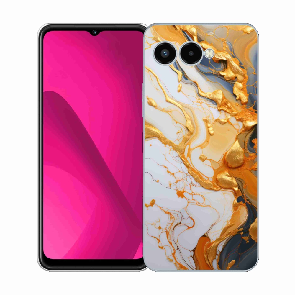 Gelový kryt mmCase na T-Mobile T Phone 3 - abstraktní motiv 6