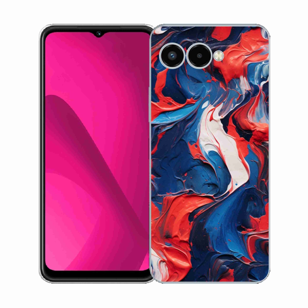 Gelový kryt mmCase na T-Mobile T Phone 3 - abstraktní motiv 7