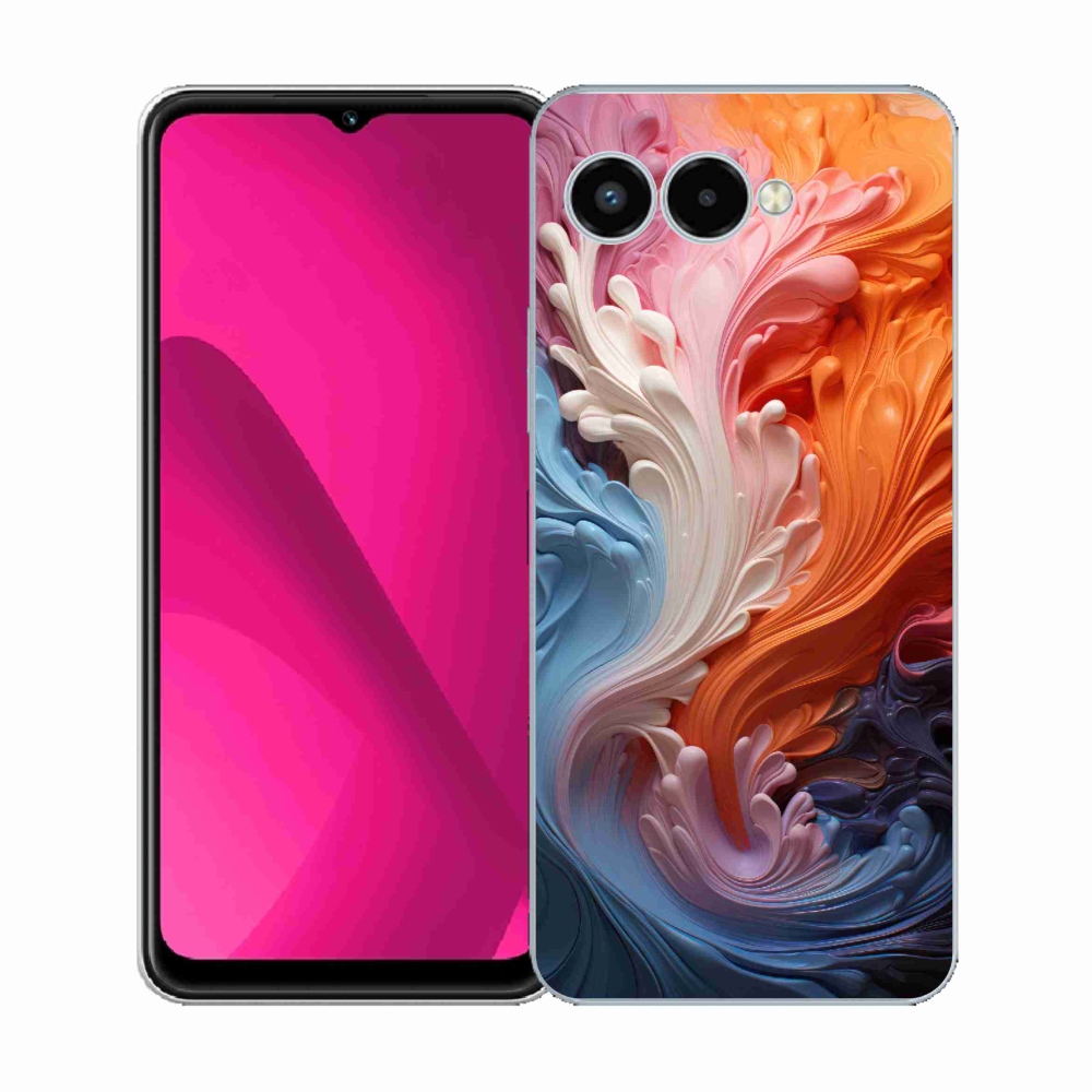 Gelový kryt mmCase na T-Mobile T Phone 3 - abstraktní motiv 8
