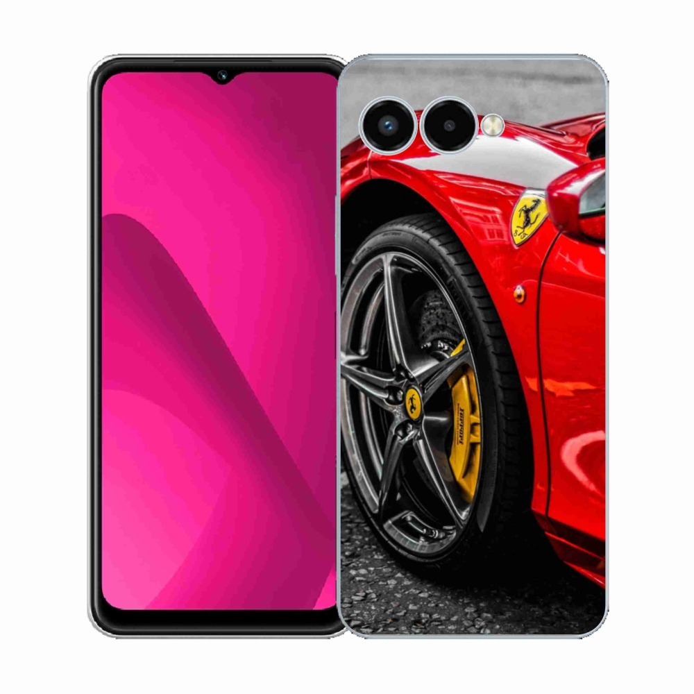 Gelový kryt mmCase na T-Mobile T Phone 3 - auto 1