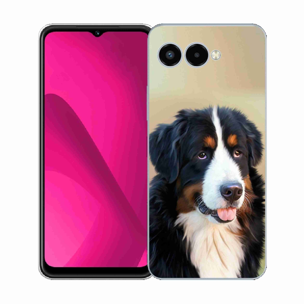 Gelový kryt mmCase na T-Mobile T Phone 3 - bernský salašnický pes