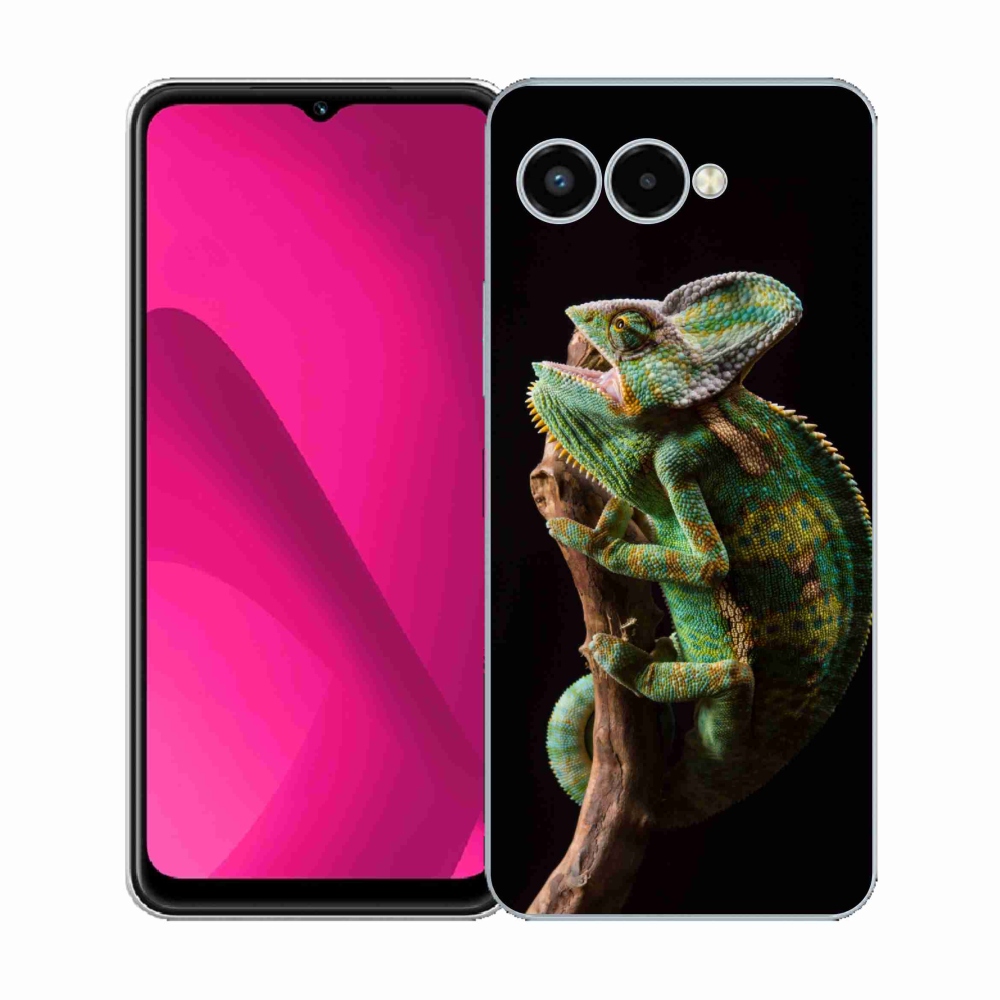 Gelový kryt mmCase na T-Mobile T Phone 3 - chameleon