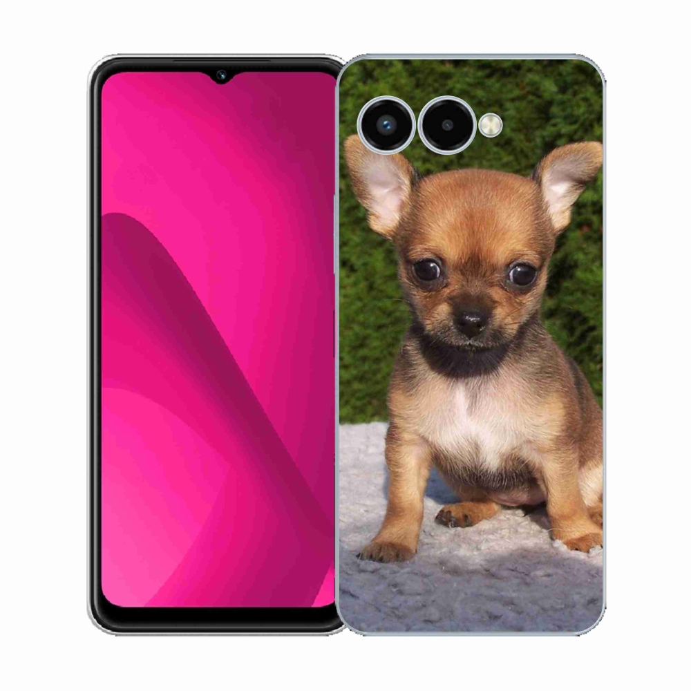 Gelový kryt mmCase na T-Mobile T Phone 3 - čivava 3