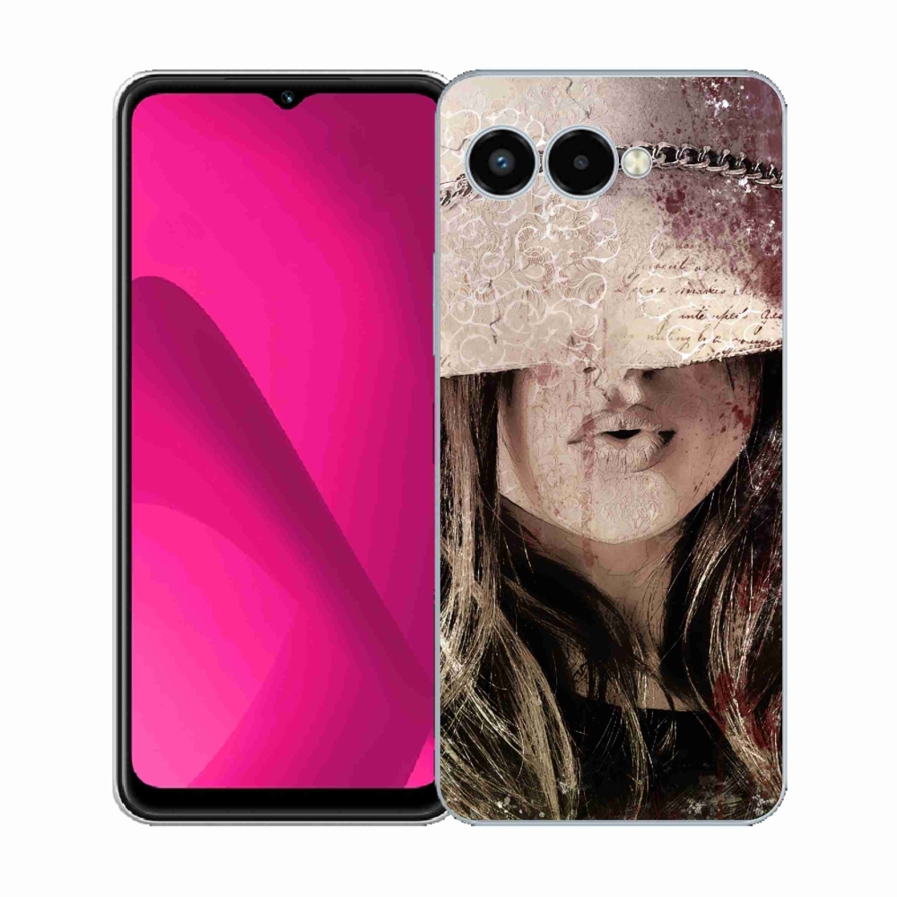 Gelový kryt mmCase na T-Mobile T Phone 3 - dívka