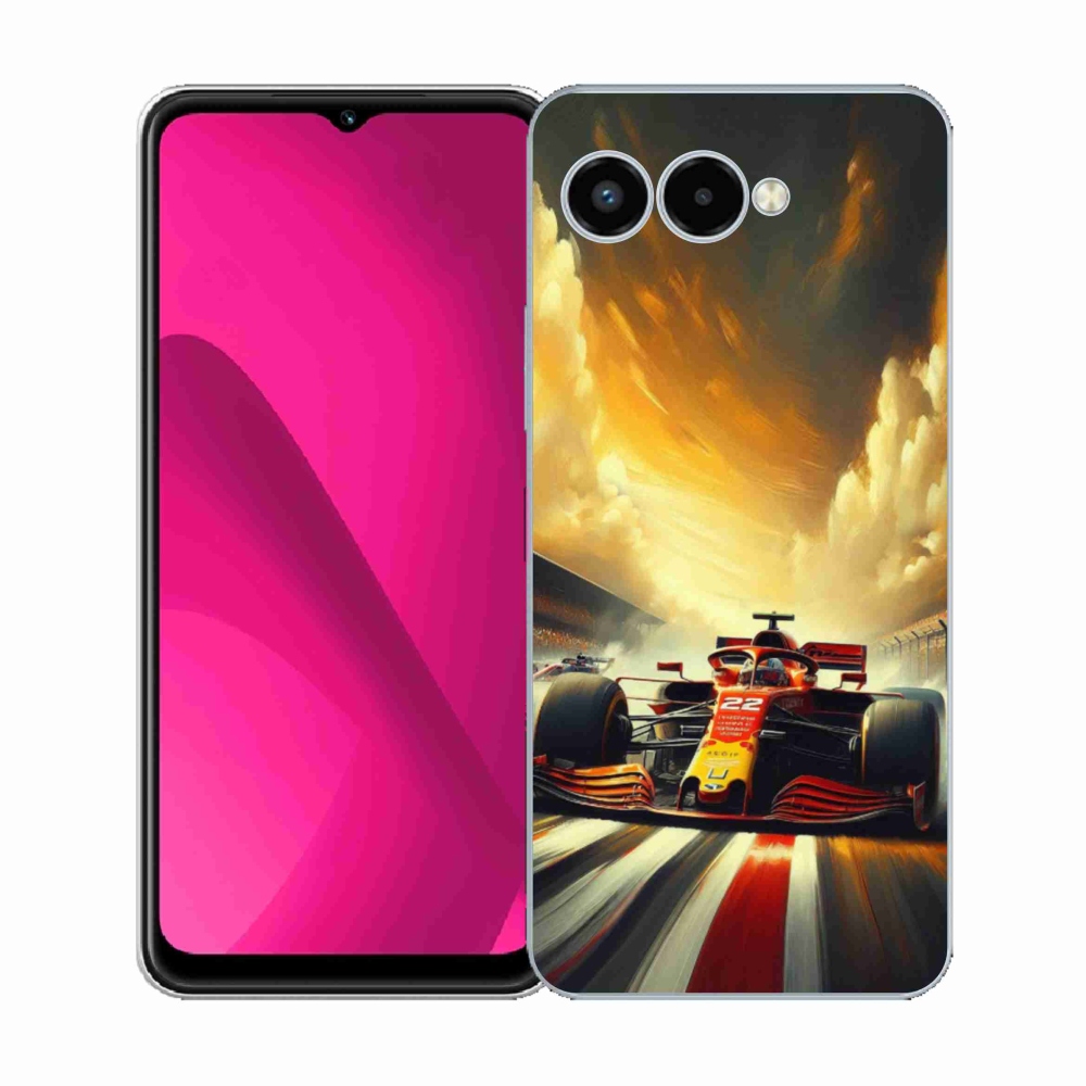 Gelový kryt mmCase na T-Mobile T Phone 3 - formule 2