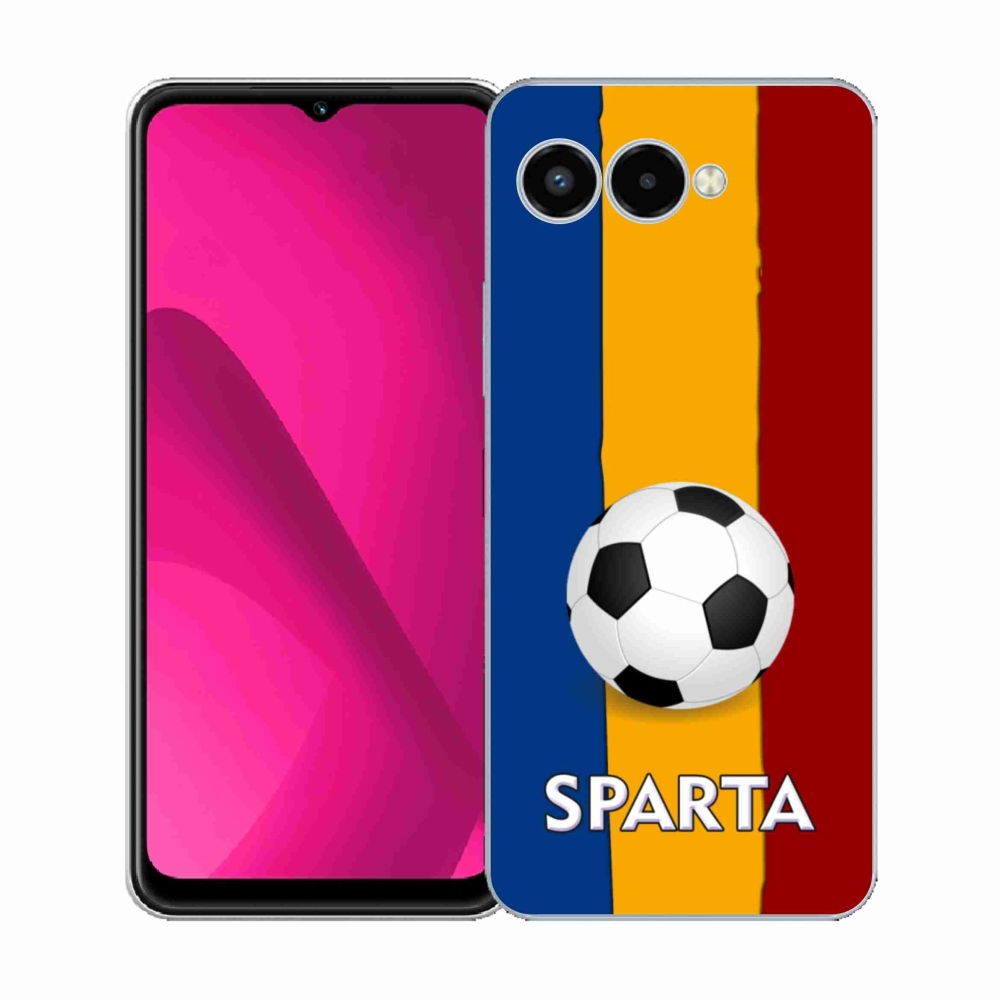 Gelový kryt mmCase na T-Mobile T Phone 3 - fotbal 1