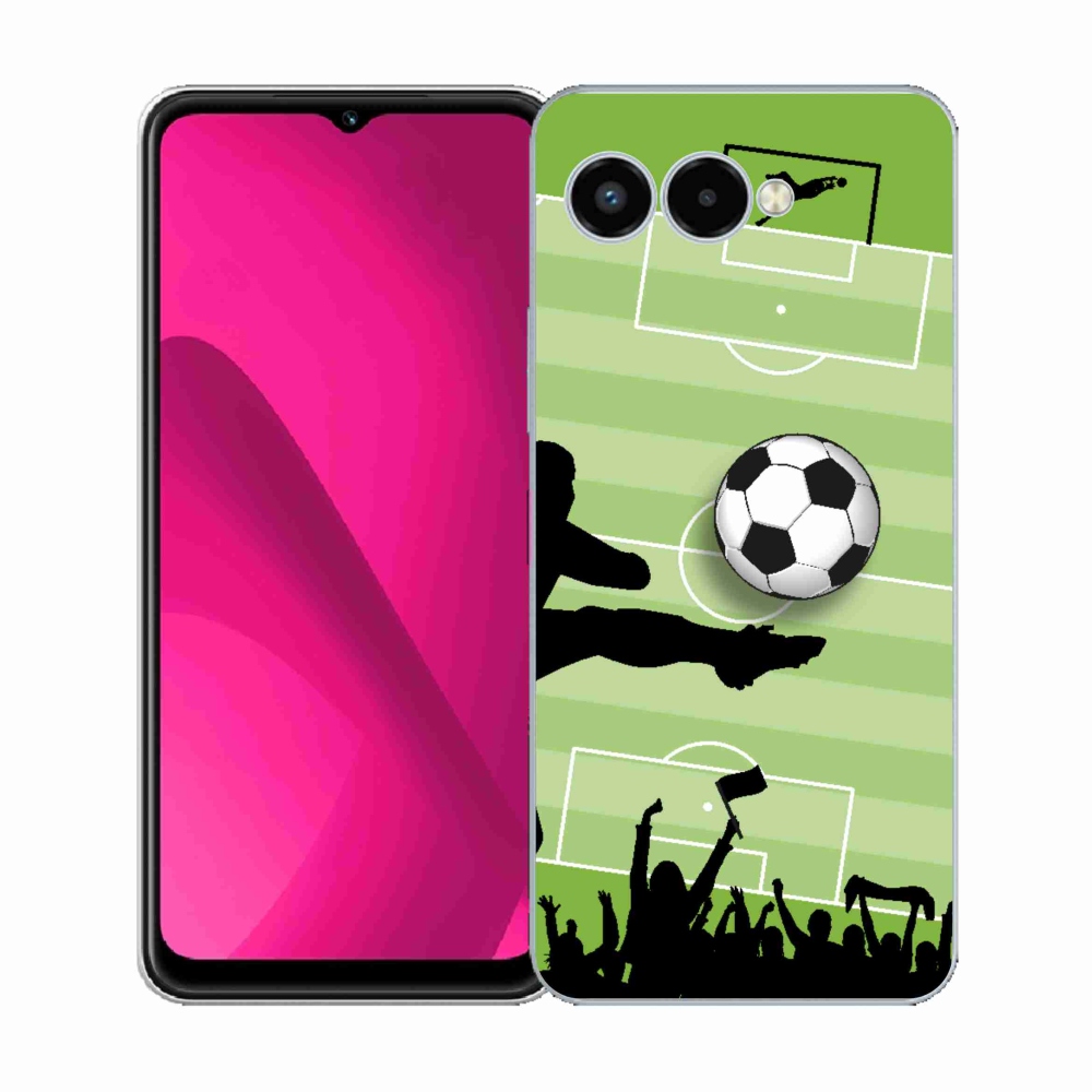 Gelový kryt mmCase na T-Mobile T Phone 3 - fotbal 3