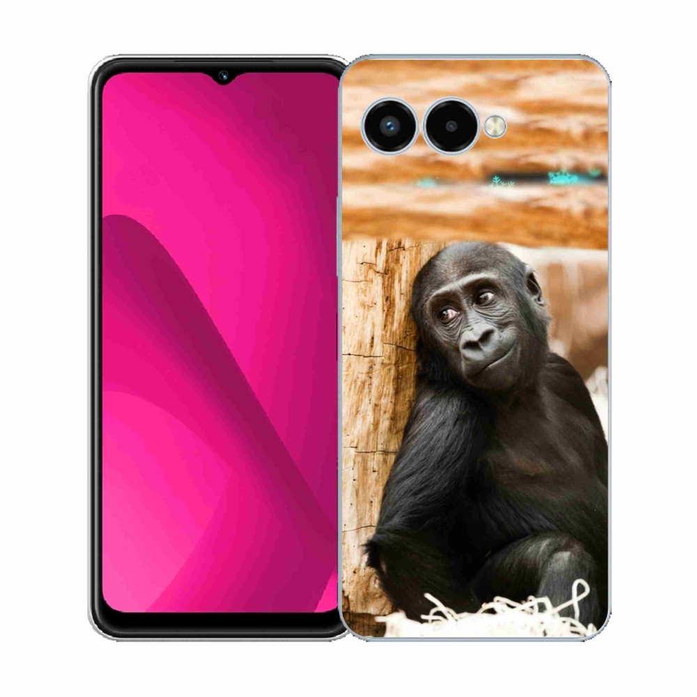 Gelový kryt mmCase na T-Mobile T Phone 3 - gorila