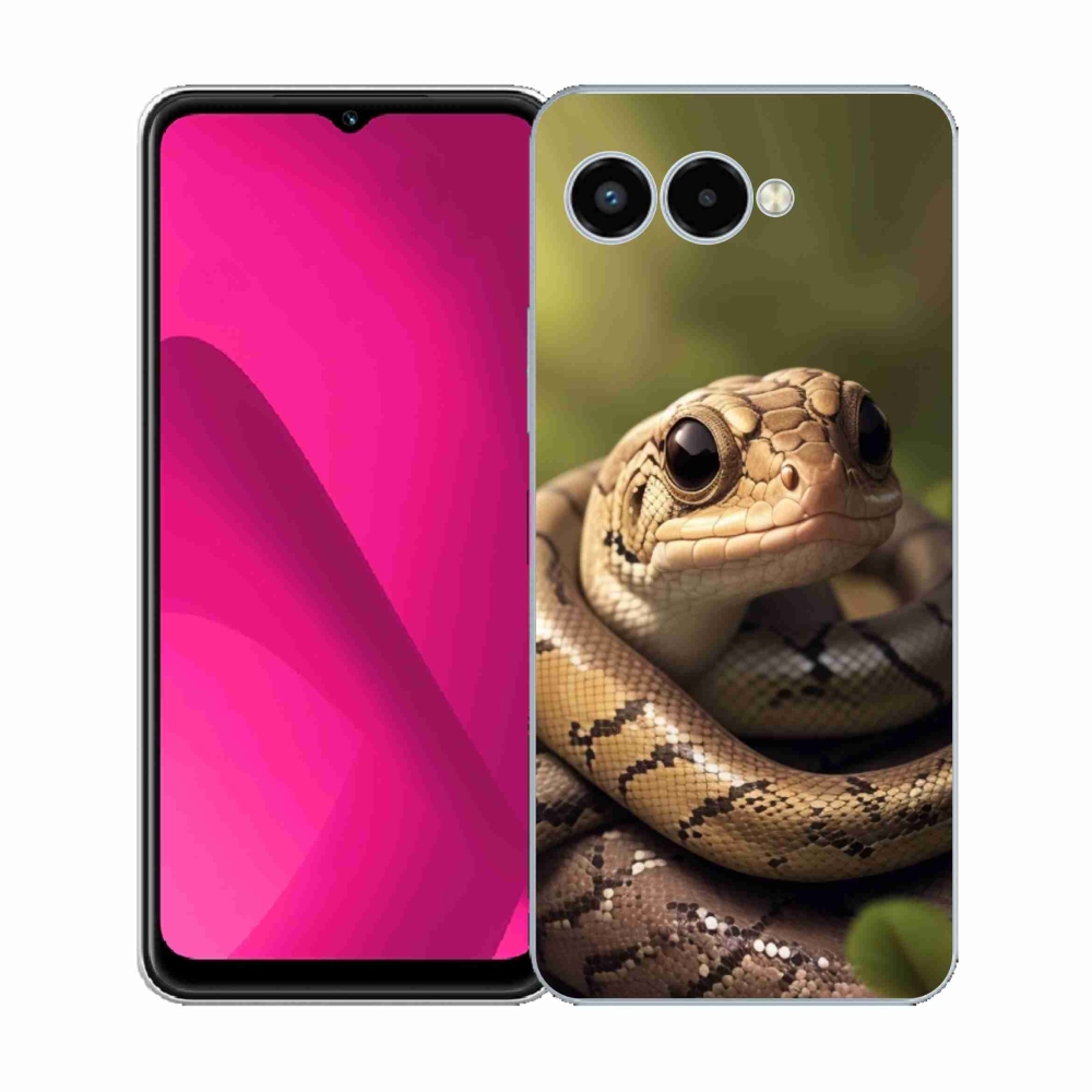 Gelový kryt mmCase na T-Mobile T Phone 3 - had 1