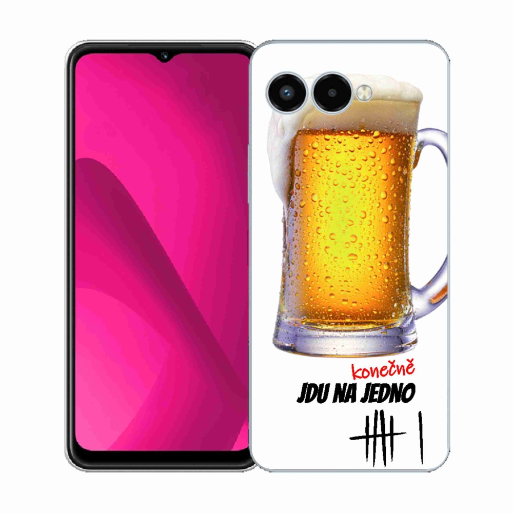 Gelový kryt mmCase na T-Mobile T Phone 3 - jdu na jedno
