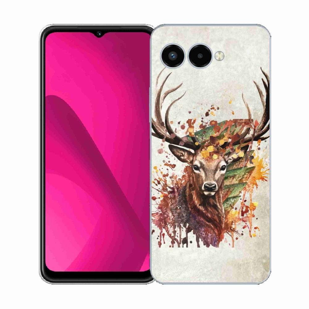 Gelový kryt mmCase na T-Mobile T Phone 3 - jelen 1