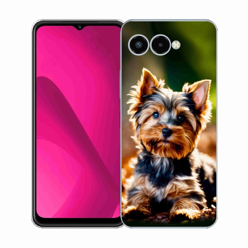 Gelový kryt mmCase na T-Mobile T Phone 3 - jorkšír 10