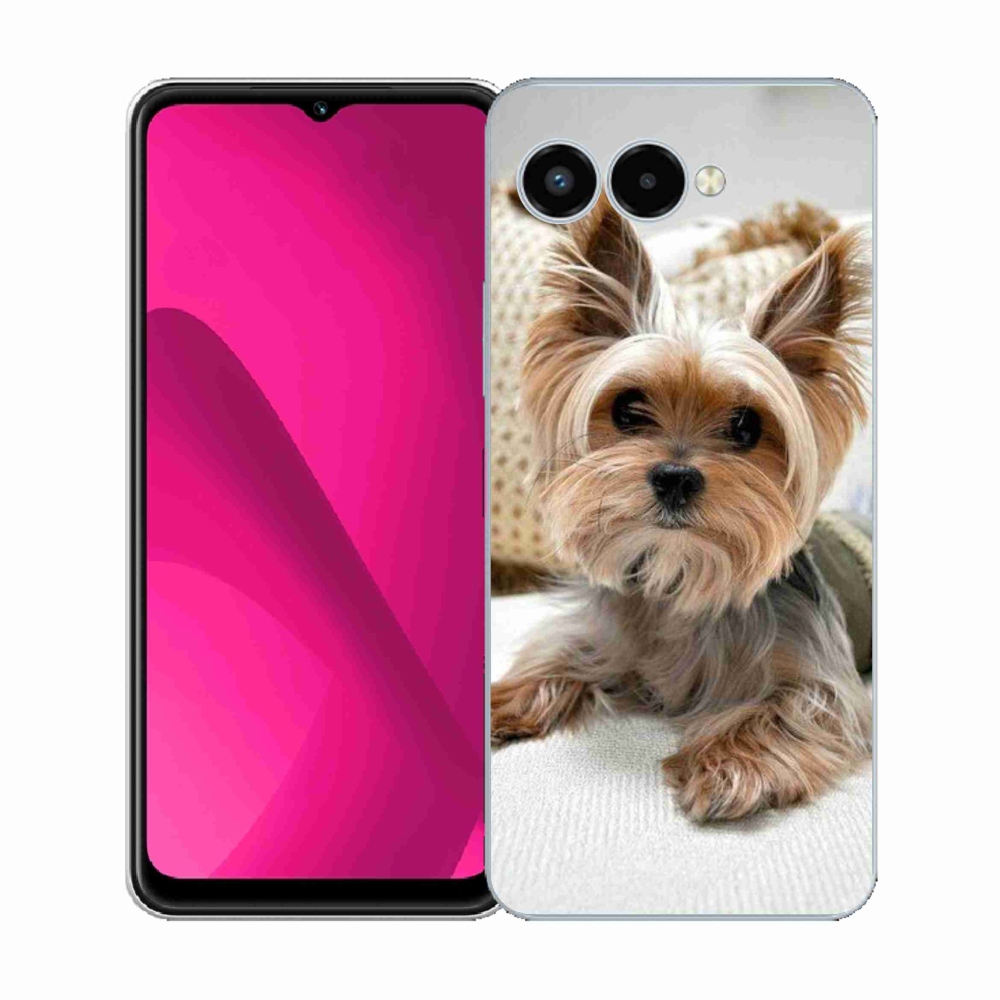 Gelový kryt mmCase na T-Mobile T Phone 3 - jorkšír 5