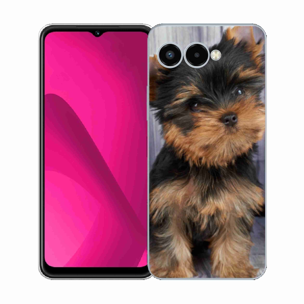 Gelový kryt mmCase na T-Mobile T Phone 3 - jorkšír 9