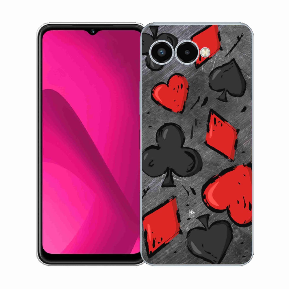 Gelový kryt mmCase na T-Mobile T Phone 3 - karta 1