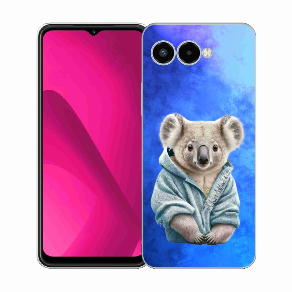 Gelový kryt mmCase na T-Mobile T Phone 3 - koala ve svetru