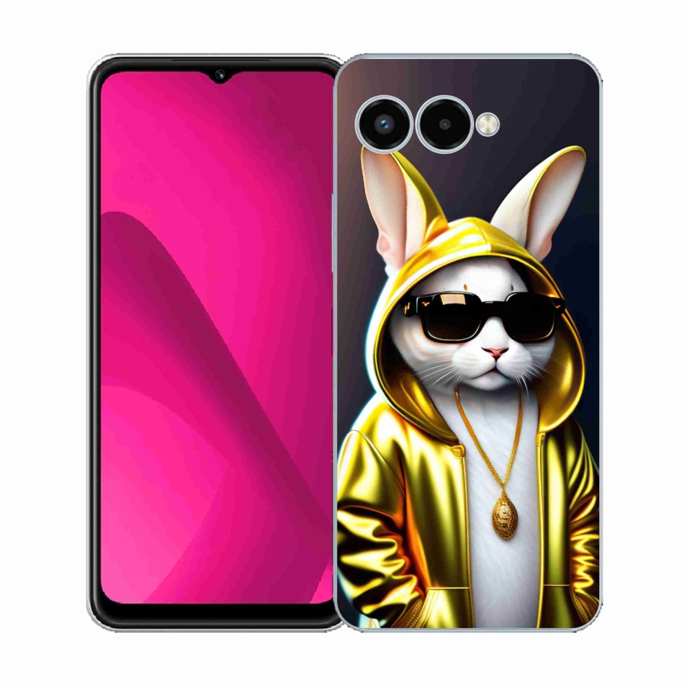 Gelový kryt mmCase na T-Mobile T Phone 3 - kočka boss