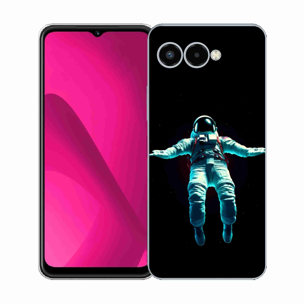 Gelový kryt mmCase na T-Mobile T Phone 3 - kosmonaut