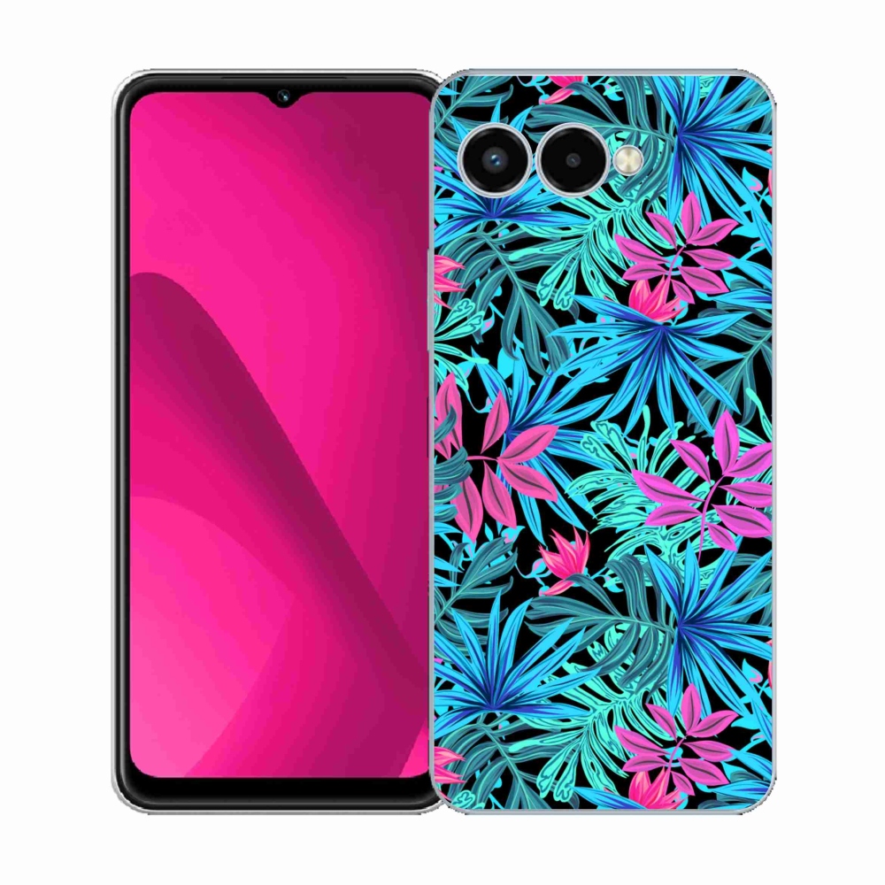 Gelový kryt mmCase na T-Mobile T Phone 3 - květiny 3