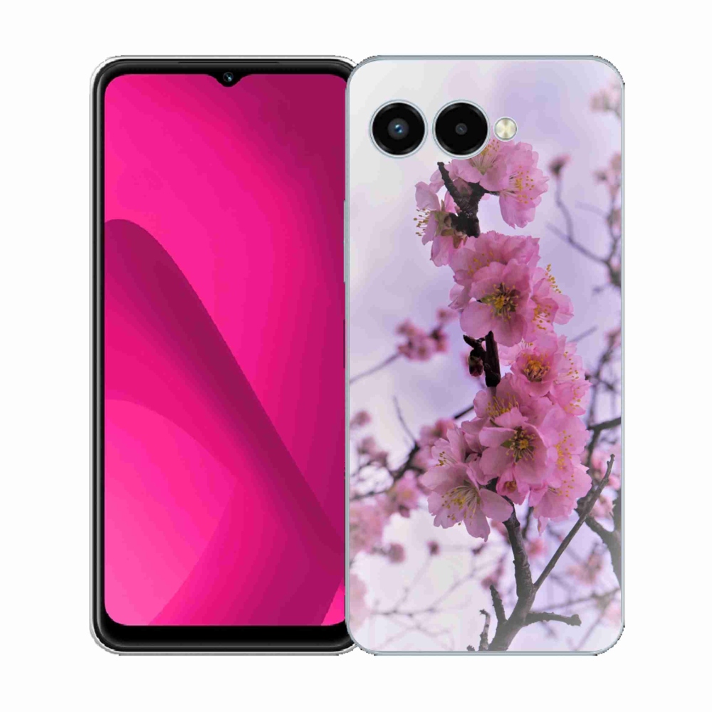 Gelový kryt mmCase na T-Mobile T Phone 3 - květiny 7