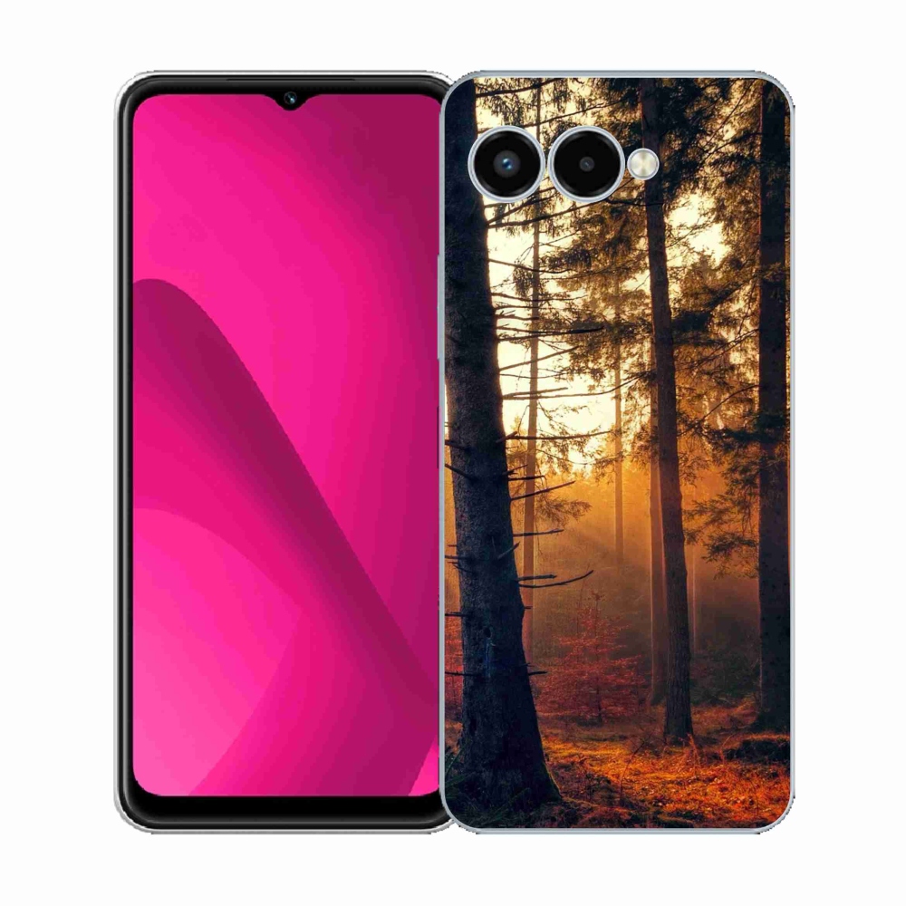 Gelový kryt mmCase na T-Mobile T Phone 3 - les
