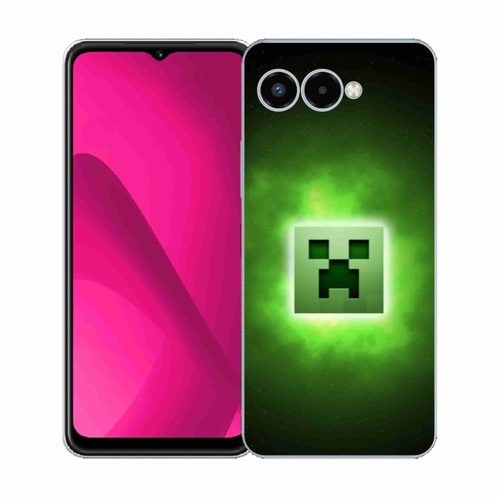 Gelový kryt mmCase na T-Mobile T Phone 3 - minecraft