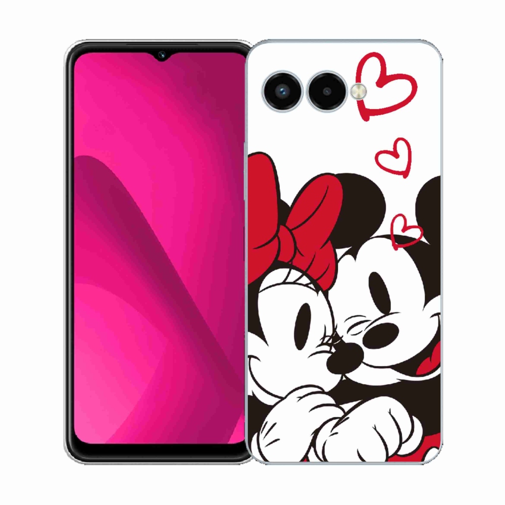 Gelový kryt mmCase na T-Mobile T Phone 3 - minnie a mickey