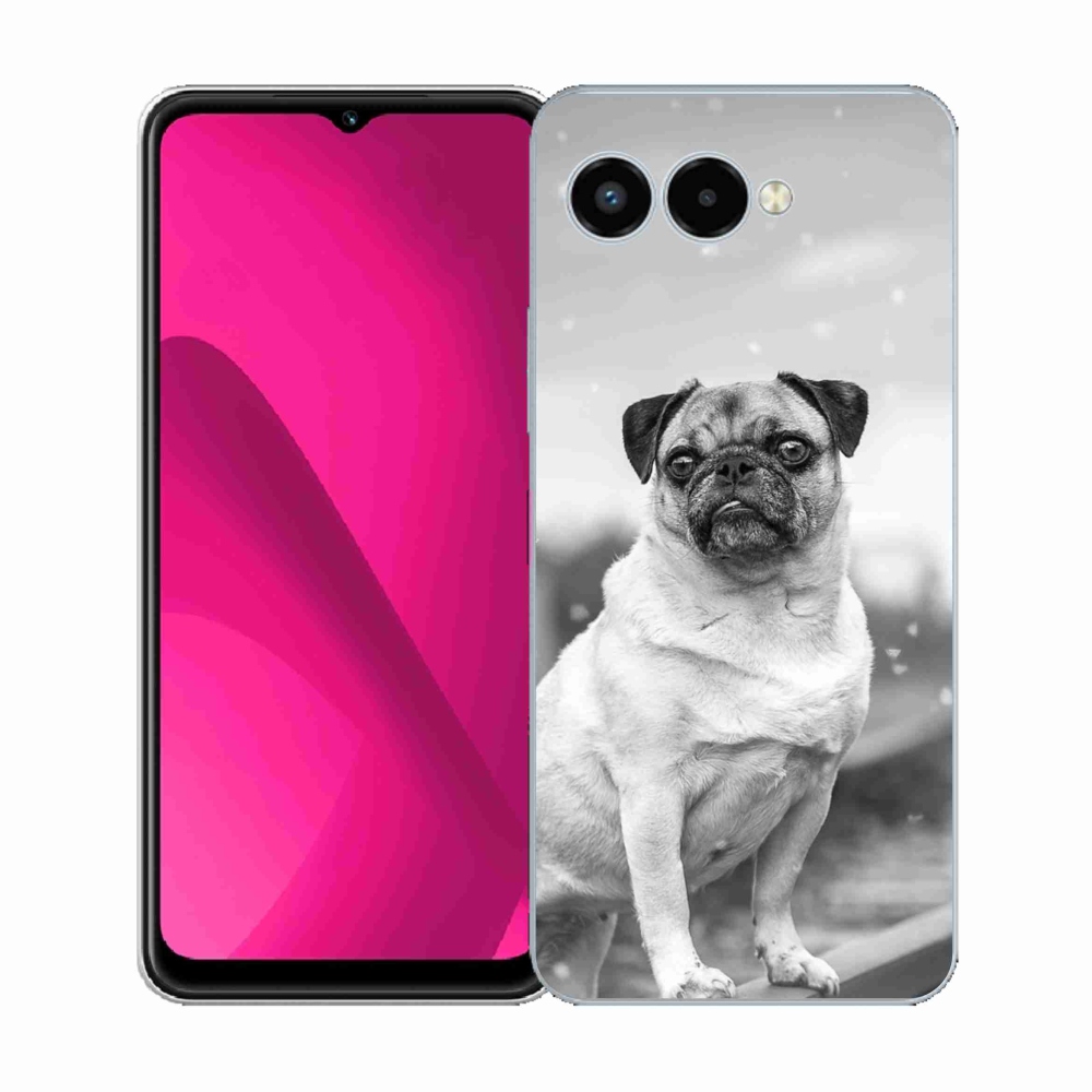 Gelový kryt mmCase na T-Mobile T Phone 3 - mops