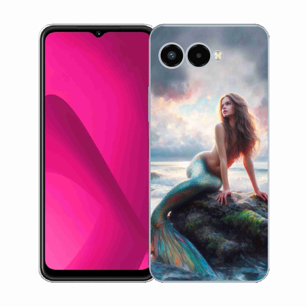 Gelový kryt mmCase na T-Mobile T Phone 3 - mořská panna