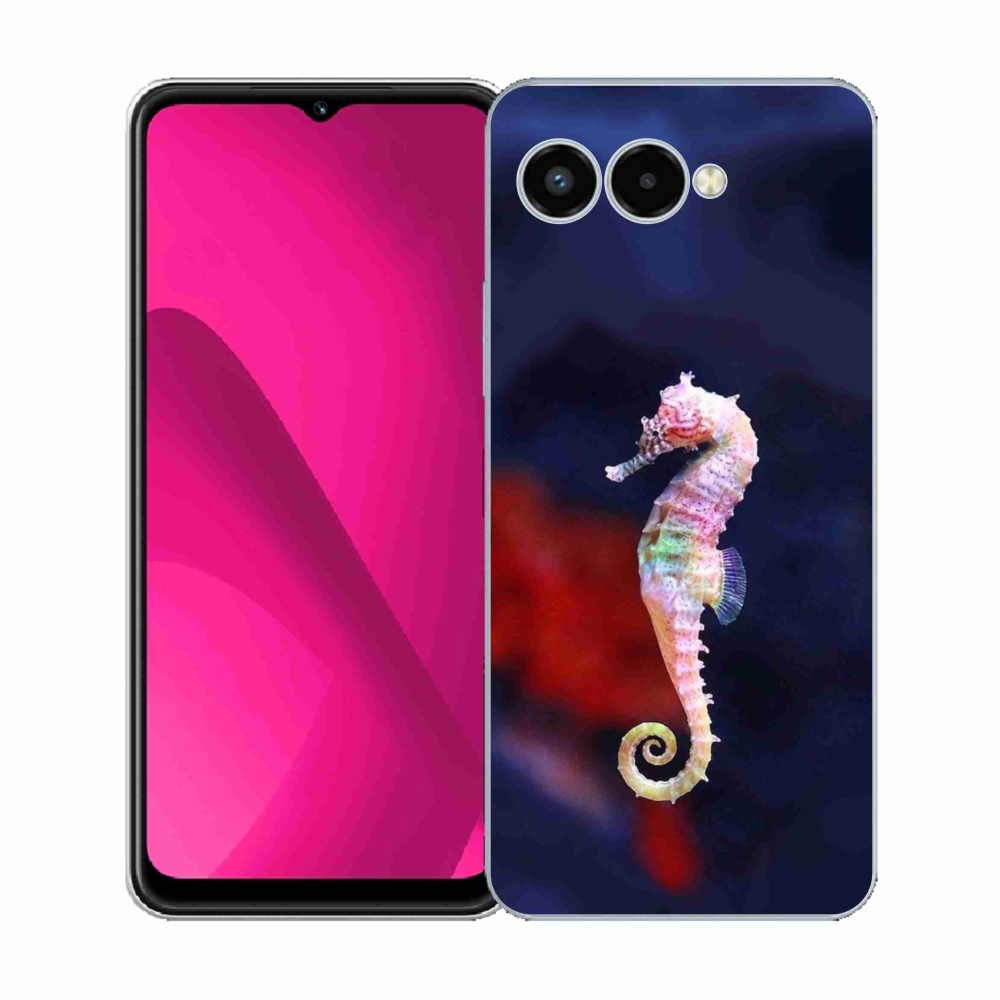 Gelový kryt mmCase na T-Mobile T Phone 3 - mořský koník