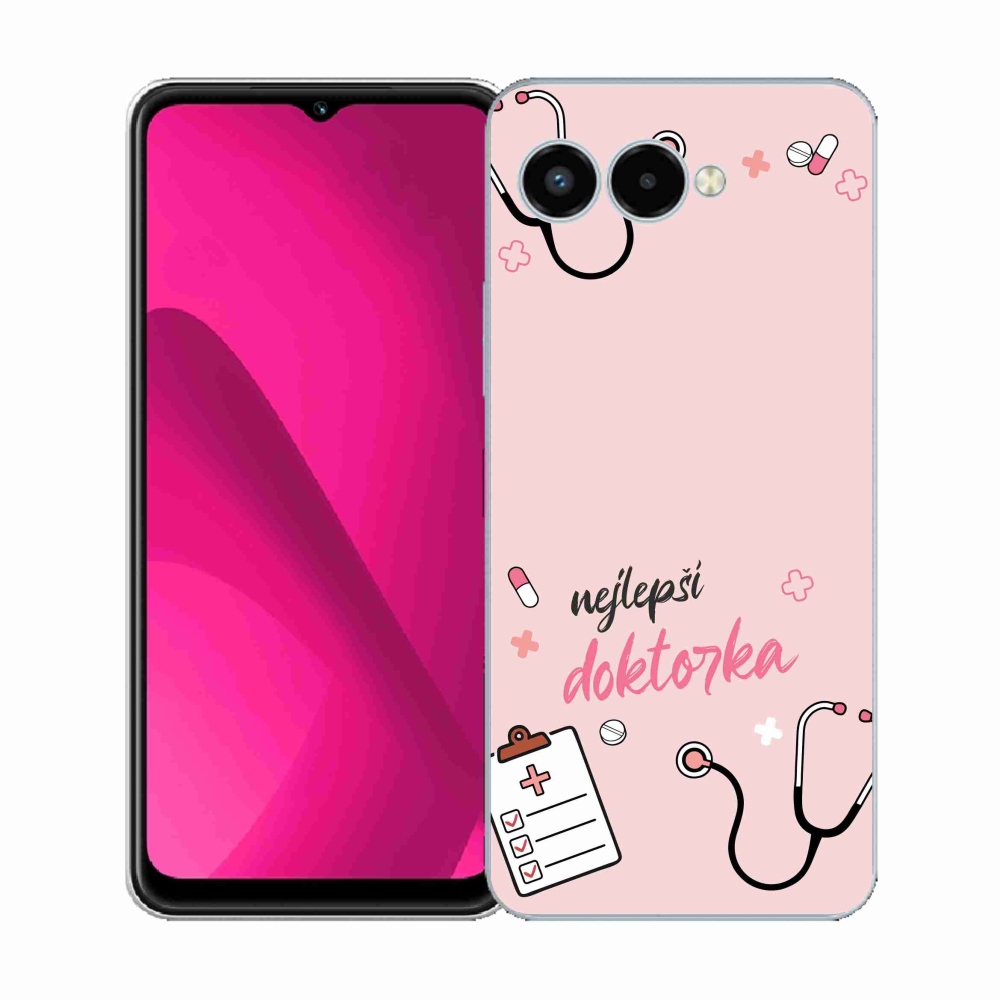 Gelový kryt mmCase na T-Mobile T Phone 3 - nejlepší doktorka