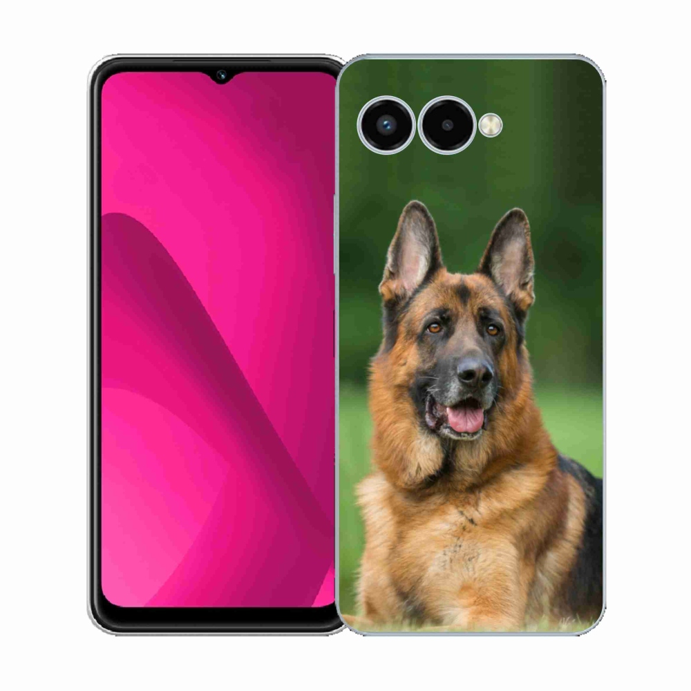 Gelový kryt mmCase na T-Mobile T Phone 3 - německý ovčák