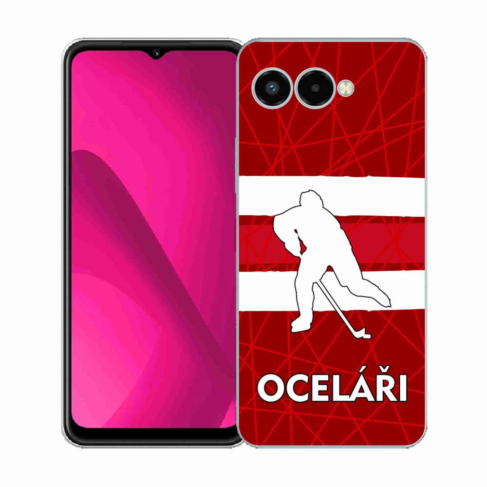 Gelový kryt mmCase na T-Mobile T Phone 3 - Oceláři