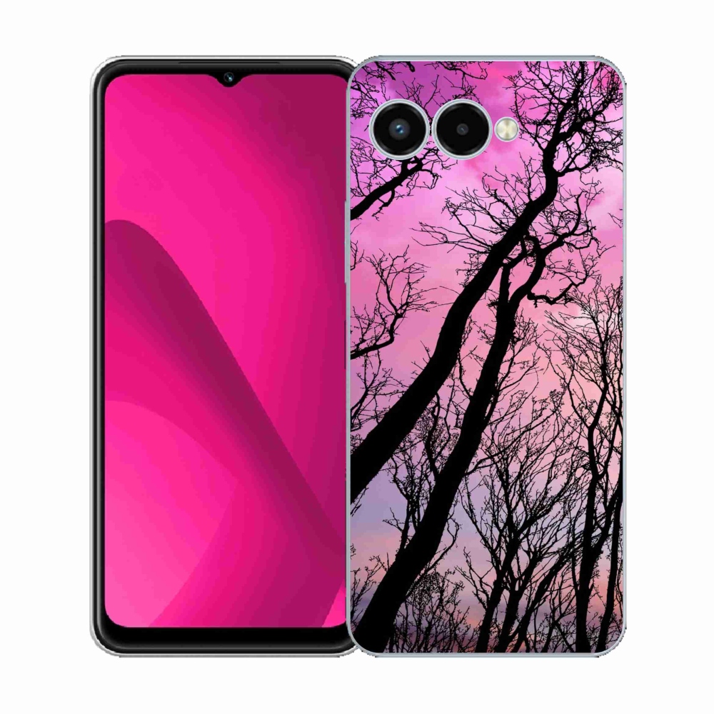 Gelový kryt mmCase na T-Mobile T Phone 3 - opadané stromy