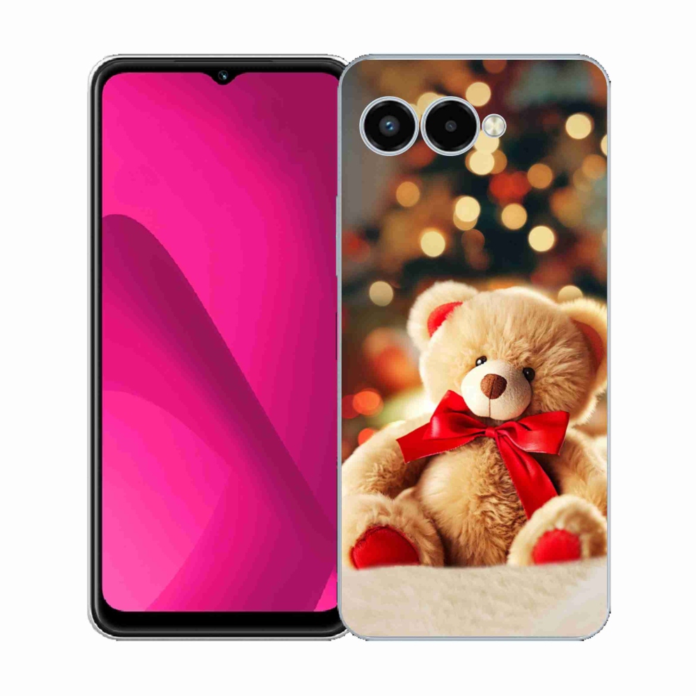 Gelový kryt mmCase na T-Mobile T Phone 3 - plyšový medvídek