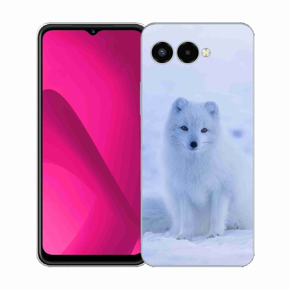 Gelový kryt mmCase na T-Mobile T Phone 3 - polární liška