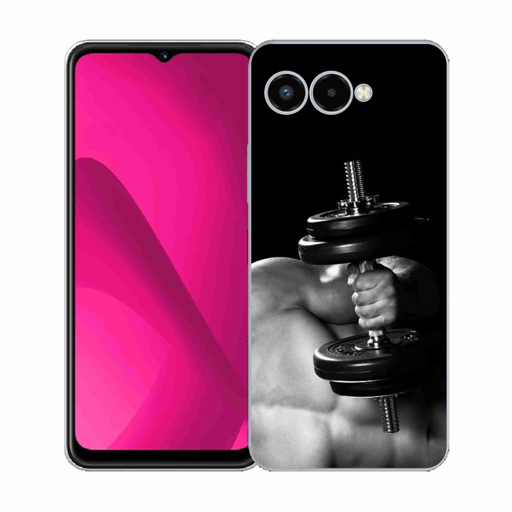 Gelový kryt mmCase na T-Mobile T Phone 3 - posilování 2