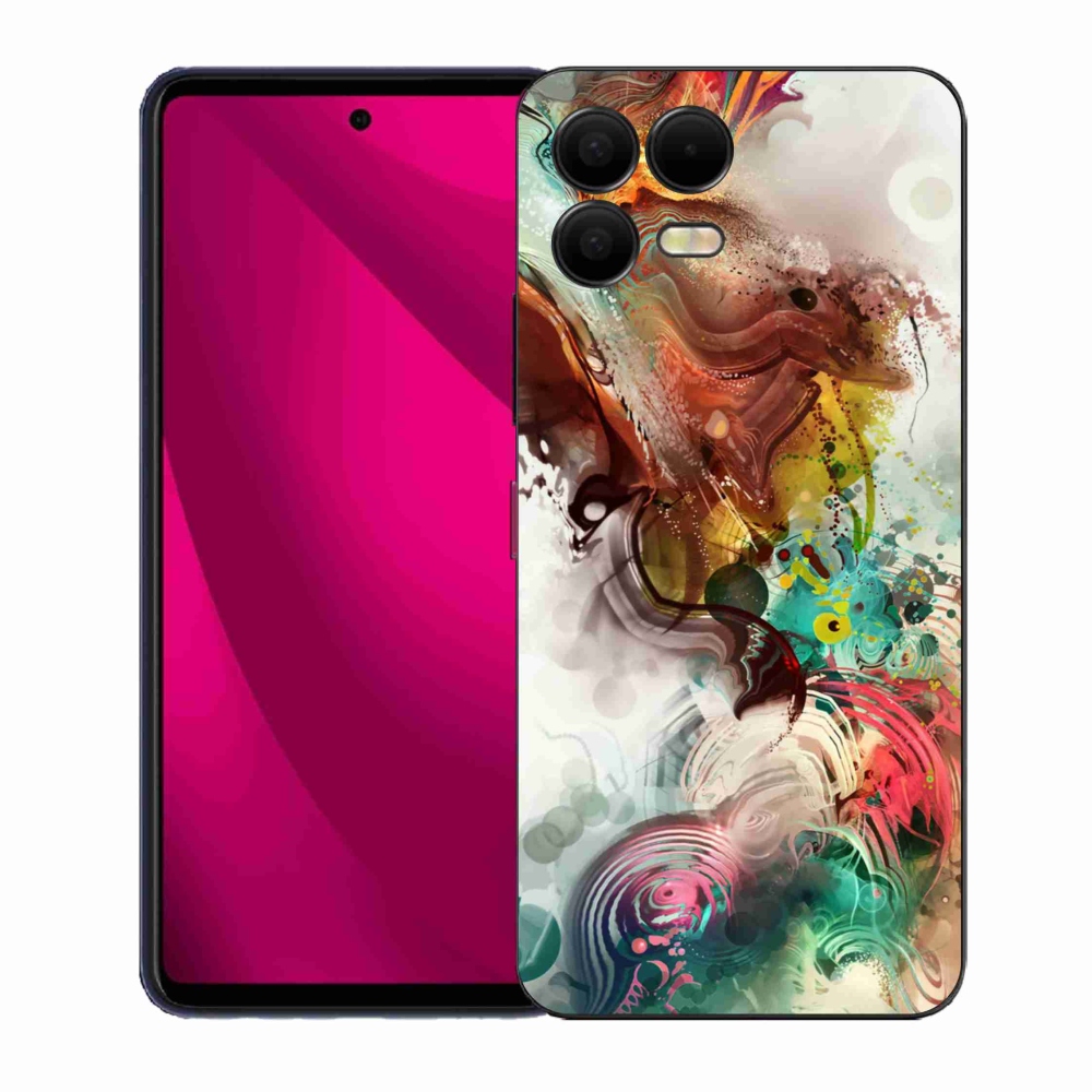 Gelový kryt mmCase na T-Mobile T Phone 3 Pro - abstrakt 1