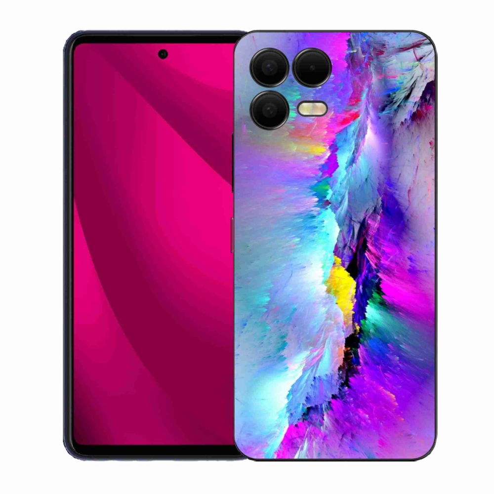 Gelový kryt mmCase na T-Mobile T Phone 3 Pro - abstrakt