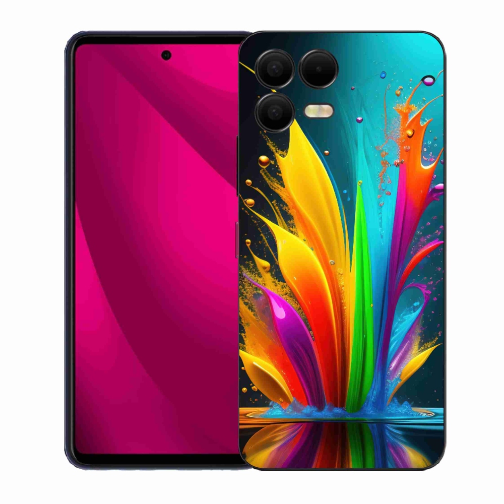 Gelový kryt mmCase na T-Mobile T Phone 3 Pro - abstraktní motiv 1