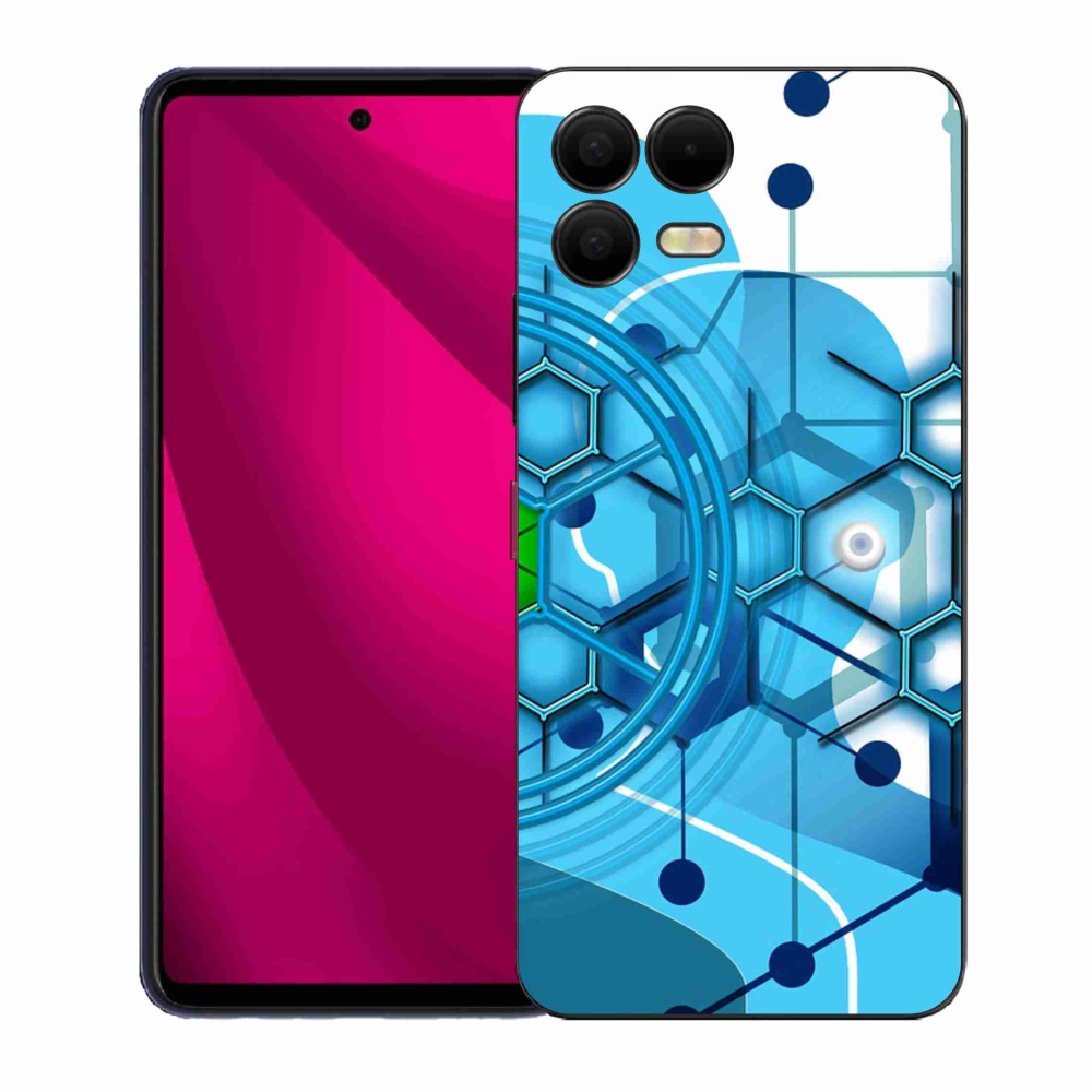 Gelový kryt mmCase na T-Mobile T Phone 3 Pro - abstraktní vzor 2