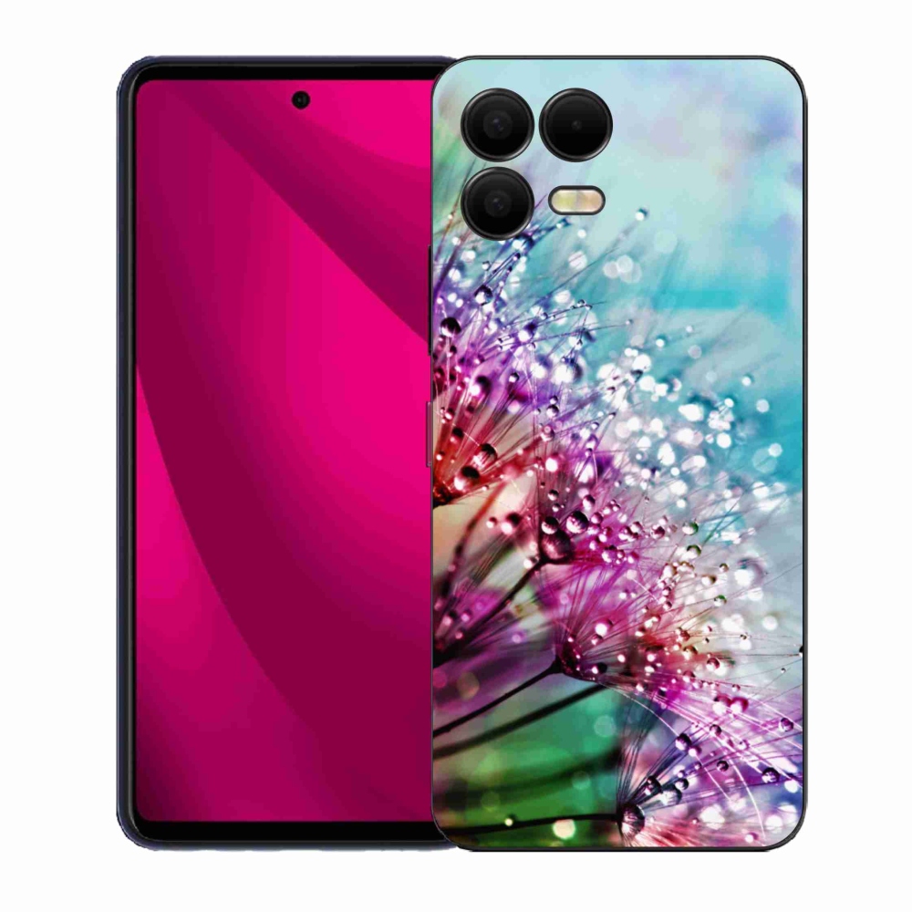 Gelový kryt mmCase na T-Mobile T Phone 3 Pro - barevné květy