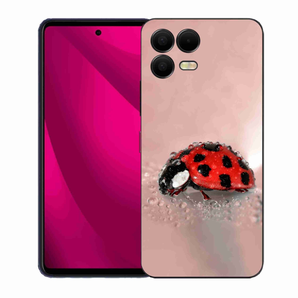 Gelový kryt mmCase na T-Mobile T Phone 3 Pro - beruška