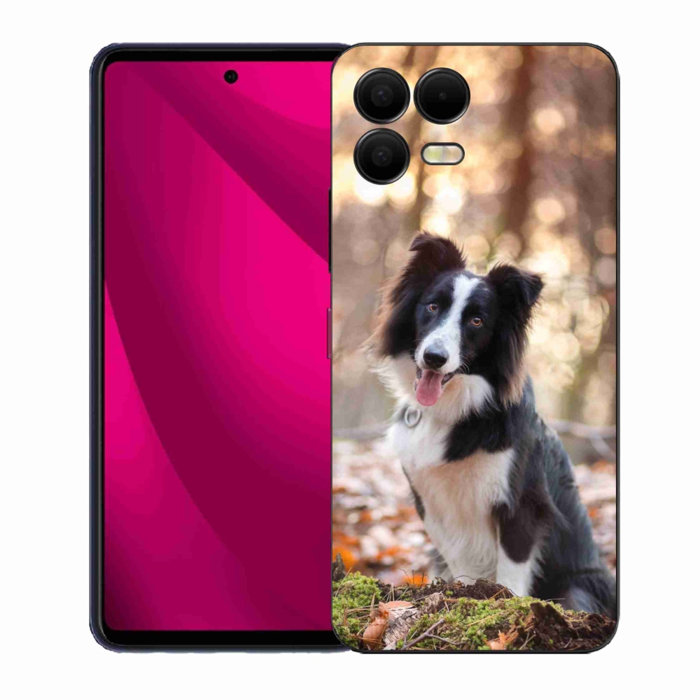 Gelový kryt mmCase na T-Mobile T Phone 3 Pro - border kolie 1