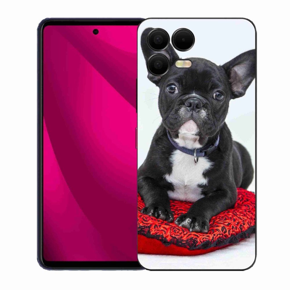 Gelový kryt mmCase na T-Mobile T Phone 3 Pro - buldok