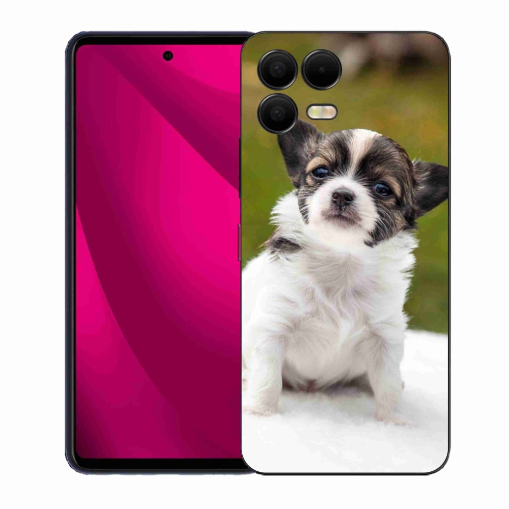 Gelový kryt mmCase na T-Mobile T Phone 3 Pro - čivava 4