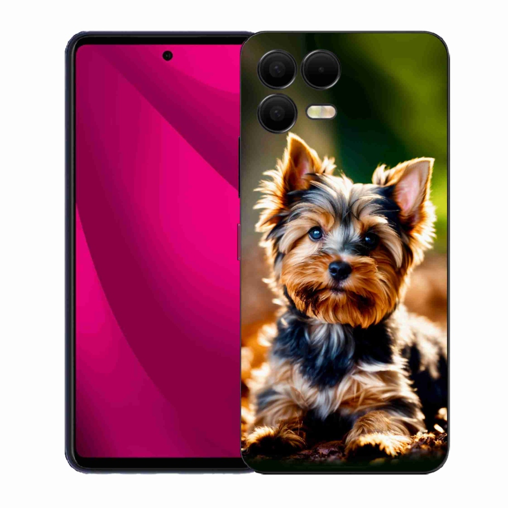 Gelový kryt mmCase na T-Mobile T Phone 3 Pro - jorkšír 10