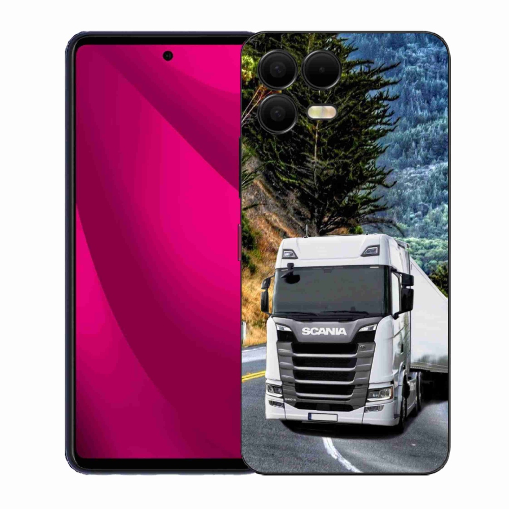 Gelový kryt mmCase na T-Mobile T Phone 3 Pro - kamion 1